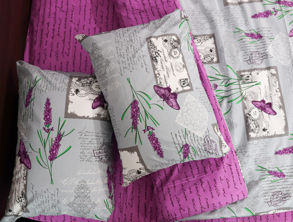 Полуторный набор постельного белья 150*220 из Бязи "Gold" №157861АВ Черешенка™