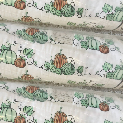 Тканина для постільної білизни Фланель (байка) дитяча FLB1038green