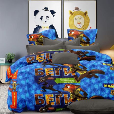 Ткань для постельного белья Бязь "Gold" Lux детская GLB2331