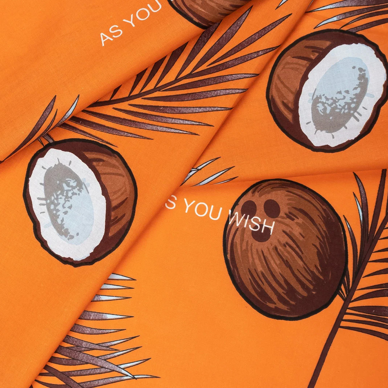 Ткань для постельного белья Бязь "Gold" Lux "КАК ХОЧЕШЬ" GL1412A