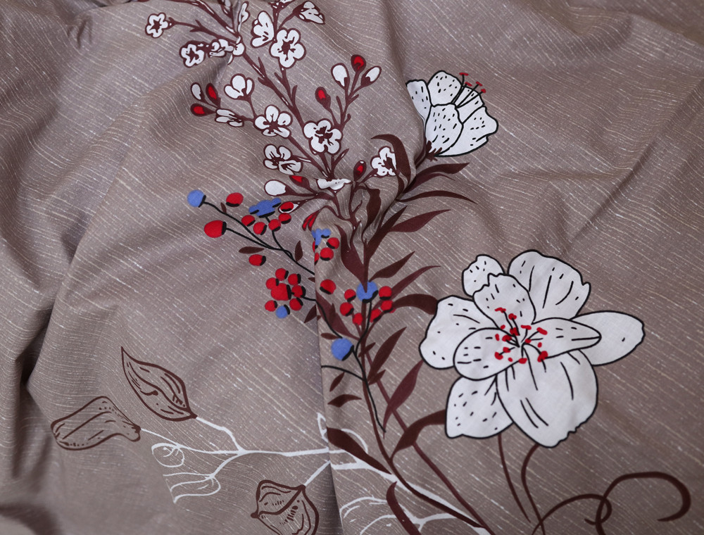 Евро макси набор постельного белья 200*220 из Бязи "Gold" №151457AB Черешенка™