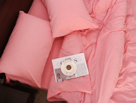 Полуторный набор постельного белья 150*220 из Вареного Хлопка №87113 Черешенка™