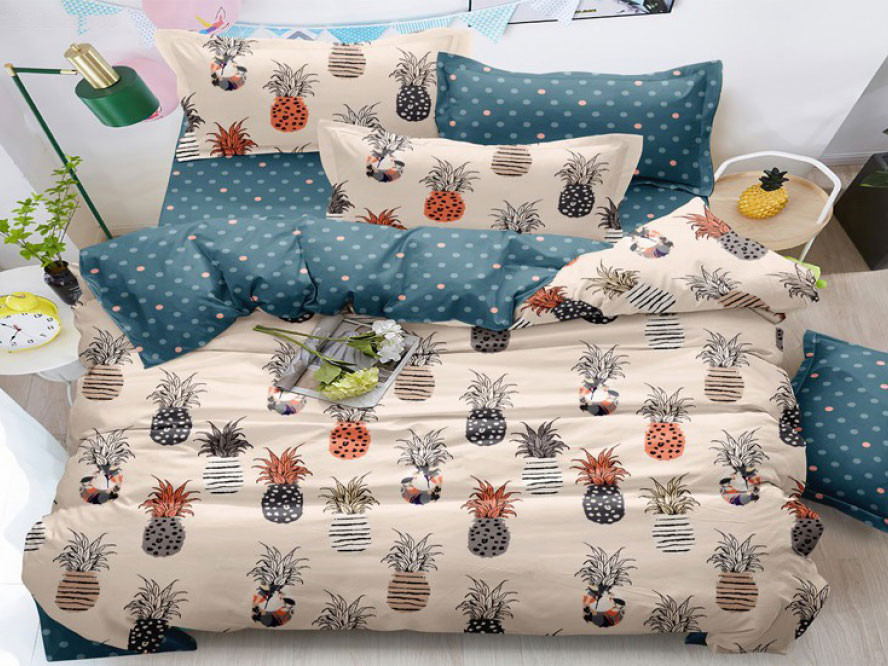 Ткань для постельного белья Сатин S-020 (A+B) - (60м+60м)