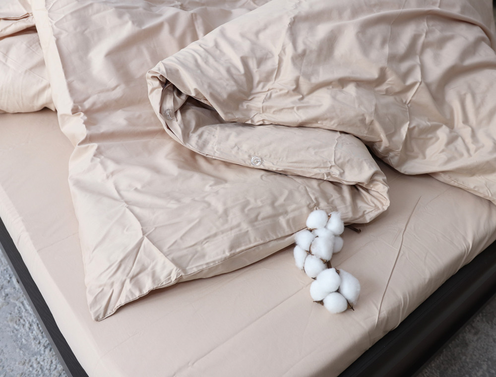 Сімейний набір постільної білизни із Сатину №14-1209-ST Черешенка™