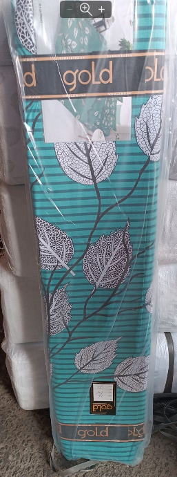 Ткань для постельного белья Бязь "Gold" Lux GL1858green-A