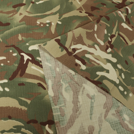 Тканина військова мультикам ріп-стоп 215 г/м2 (50м) №5002