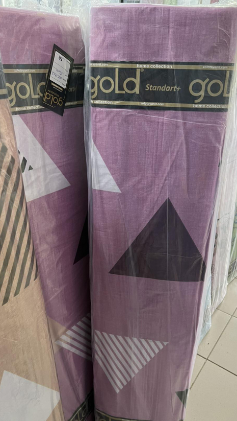 Ткань для постельного белья Бязь "Gold" Lux GL3556pink