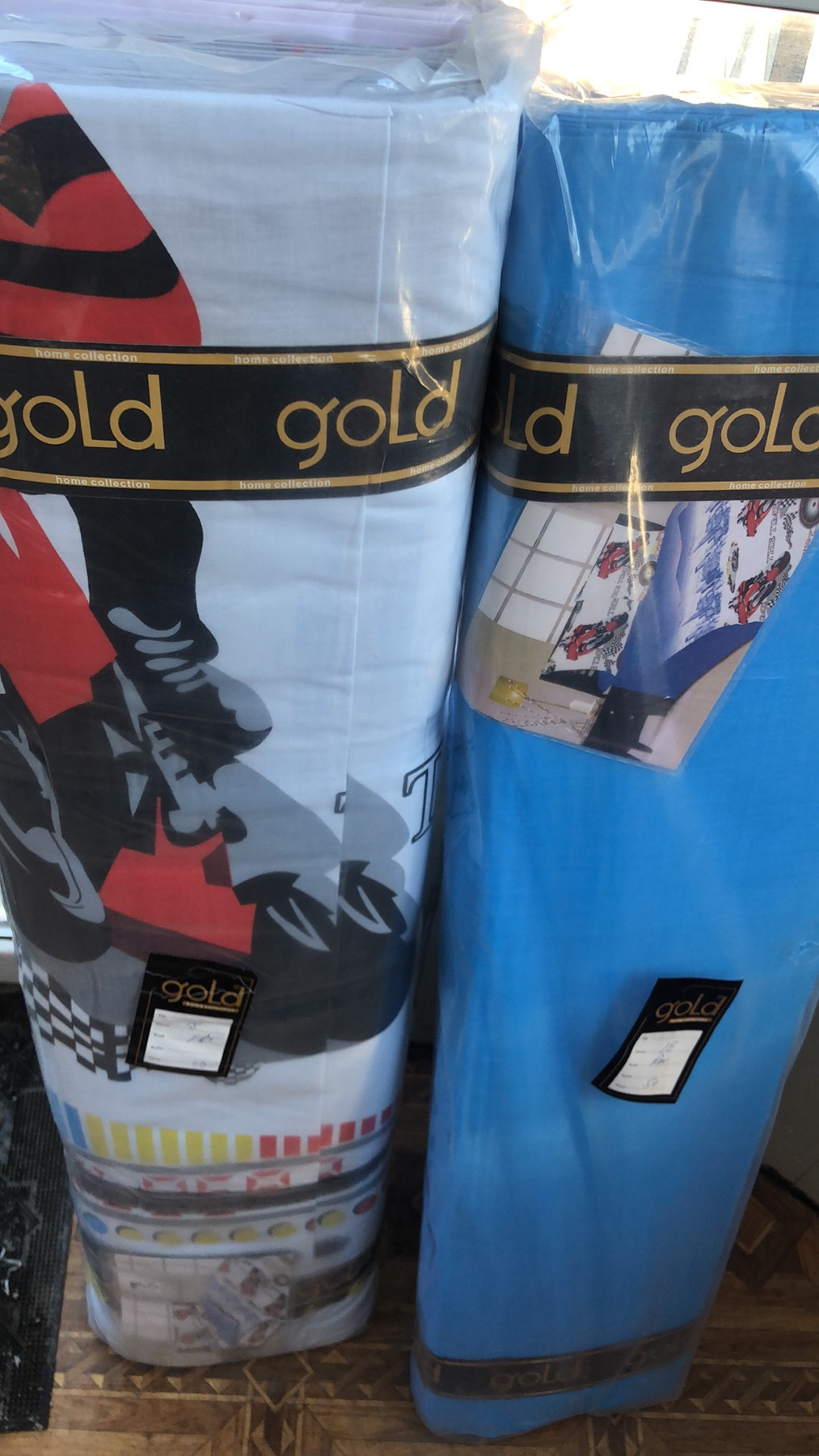 Ткань для постельного белья Бязь "Gold" Lux детская GLB063 (A+B) - (50м+50м)