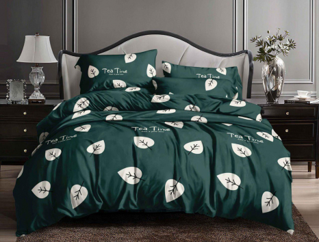 Сімейний набір постільної білизни 240*220 із полікотону №20488 Черешенька™