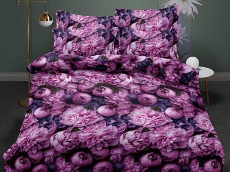 Двоспальний набір постільної білизни 180*220 із полікотону №204769 Черешенька™