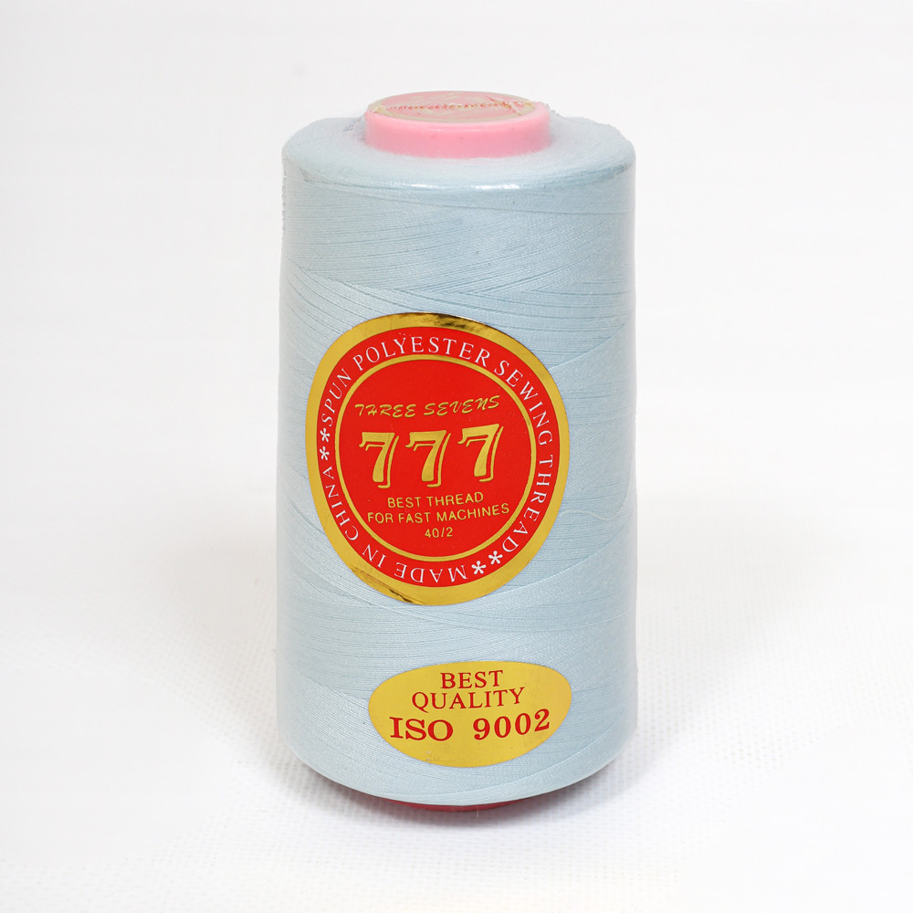 Нитки 777 40/2 190 світло-блакитний