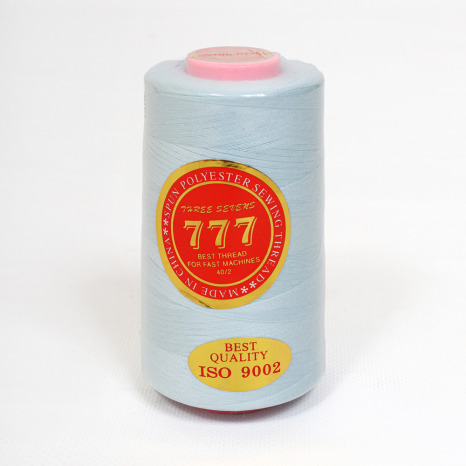 Нитки 777 40/2 190 світло-блакитний