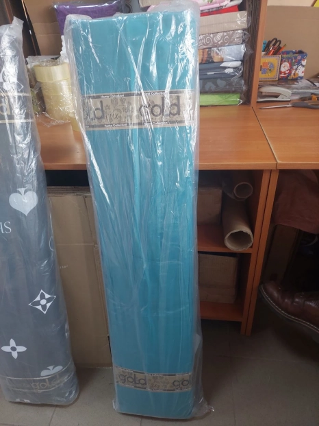 Ткань для постельного белья Бязь "Gold" Lux однотонная GLDarkBlue (50м)