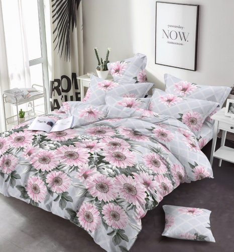 Тканина для постільної білизни Бязь "Gold" Lux GL136