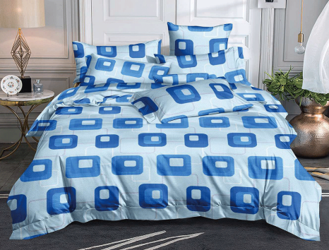 Сімейний набір постільної білизни 240*220 із полікотону №202225 Черешенька™