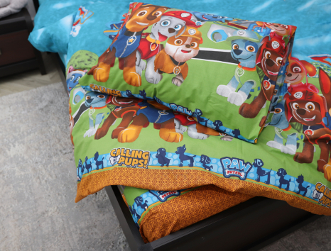 Полуторний набір постільної білизни 150*220 із Бязі "Gold" №614965 Черешенка™