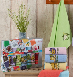 Набір кухонних рушників Nilteks Bertille Meyvali 40*60 (7 шт)