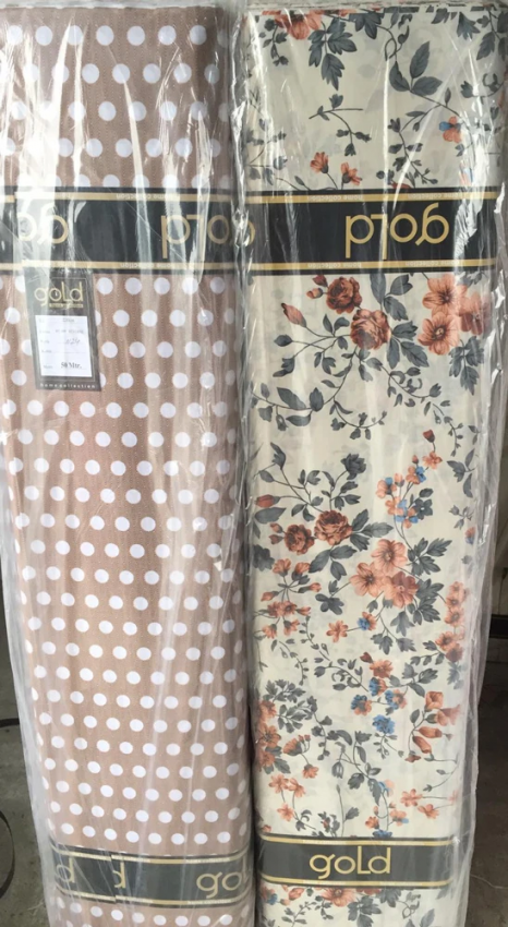 Ткань для постельного белья Бязь "Gold" Lux "Каждый момент имеет значение" GL1484 (A+B) - (50м+50м)