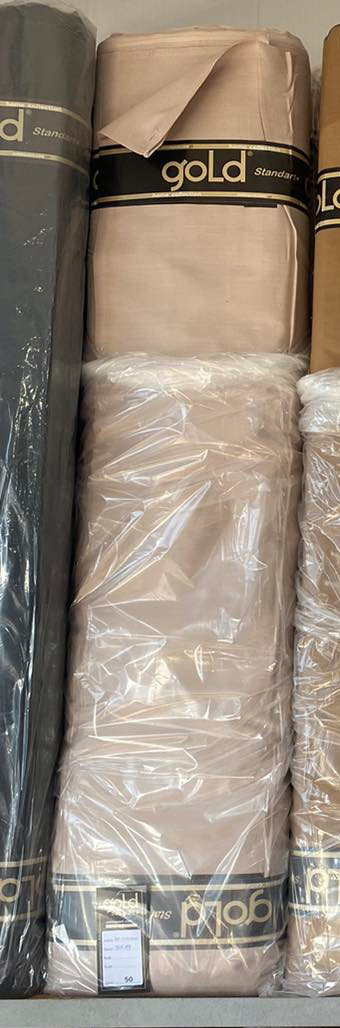 Тканина для постільної білизни Бязь "Gold" Lux однотонна GLbeige (50м)