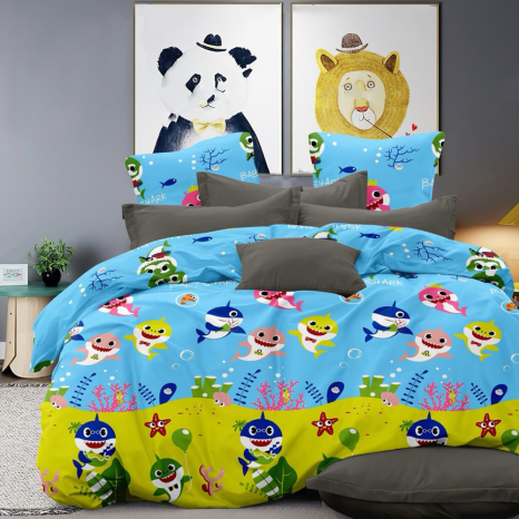 Ткань для постельного белья Бязь "Gold" Lux детская GLB330yellow