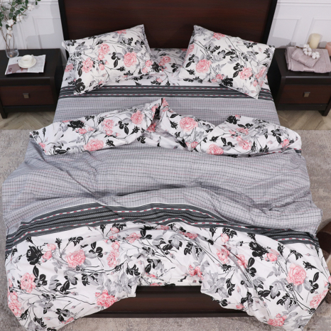 Євро-максі набір постільної білизни 200*220 із Бязі "Gold" №151104 Черешенка™