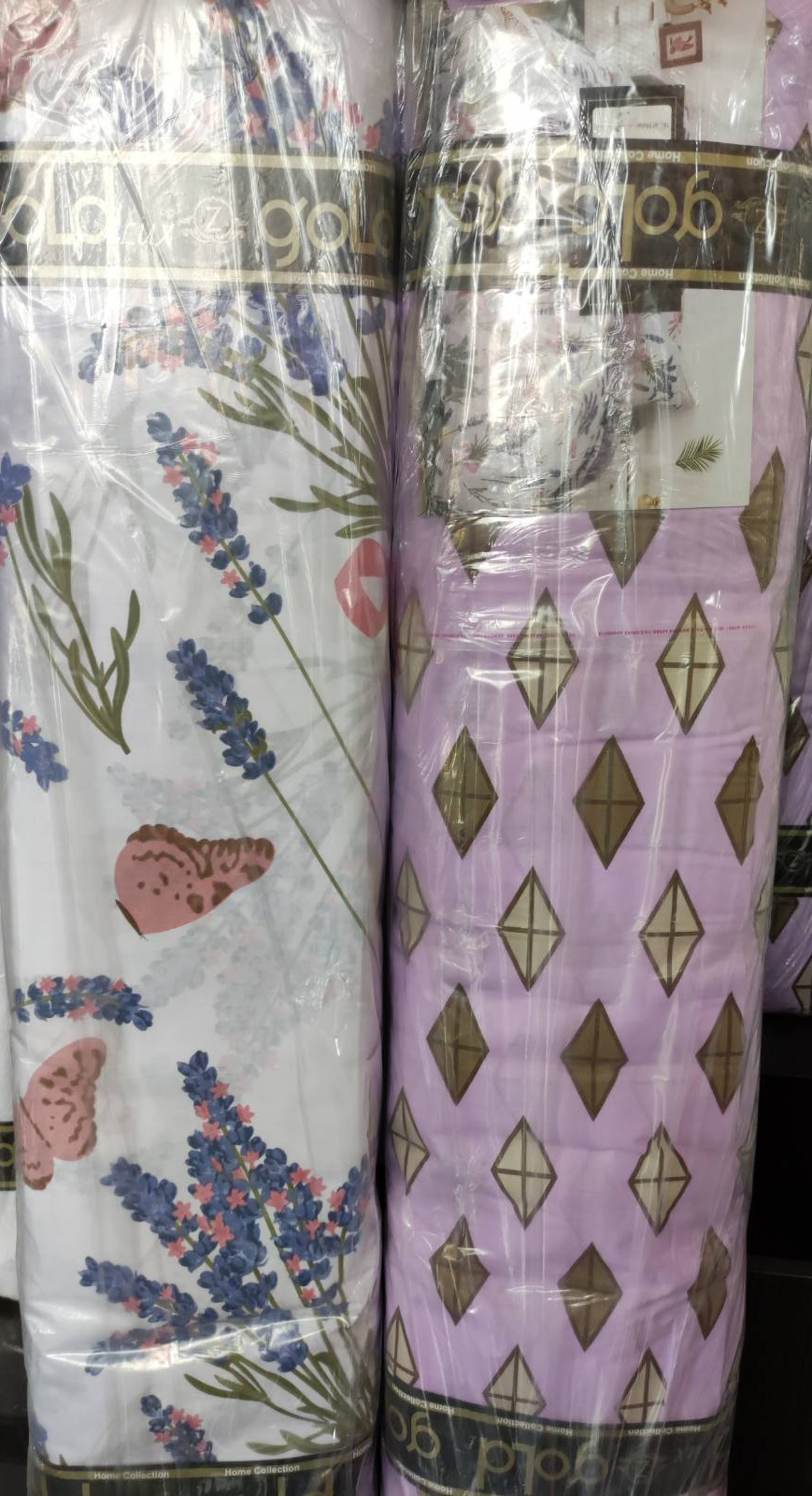 Тканина для постільної білизни Бязь "Gold" Lux GL1736 (A+B) - (50м+50м)