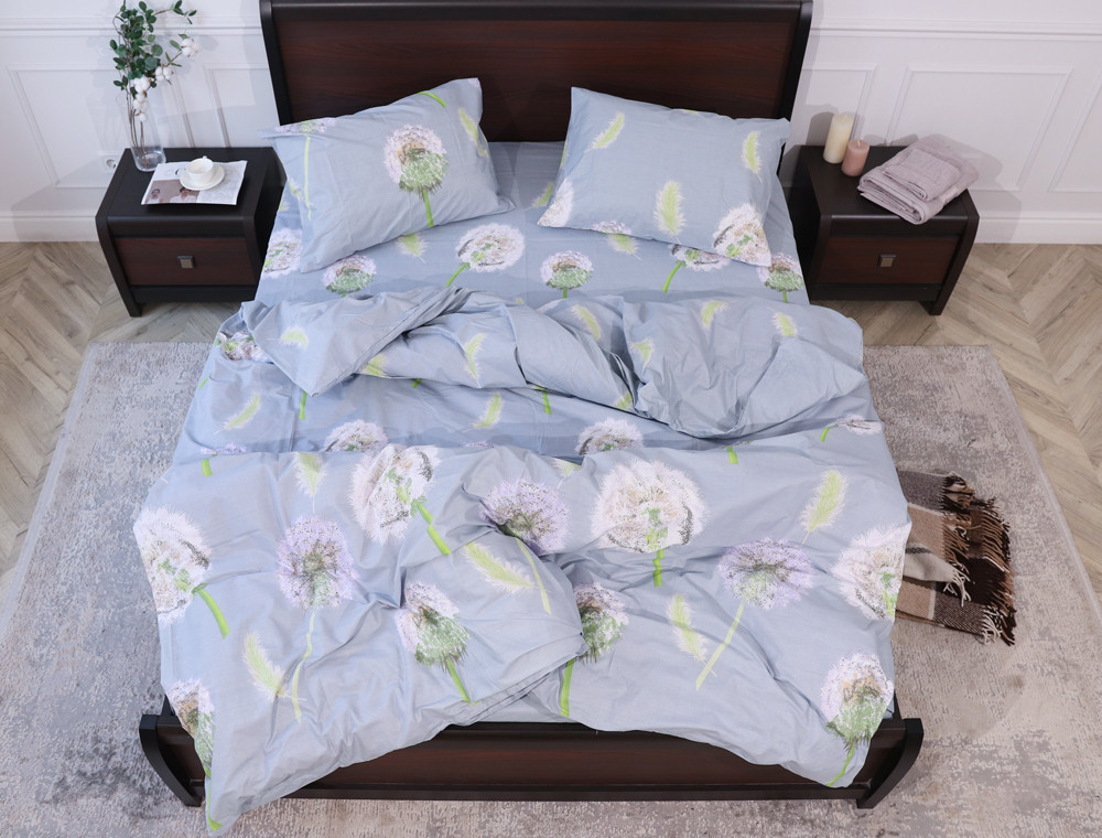 Євро-максі набір постільної білизни 200*220 із Бязі "Gold" №153564 Черешенка™