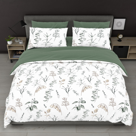 Ткань для постельного белья Бязь "Gold" Lux GL8301 (A+B) - (50м+50м)