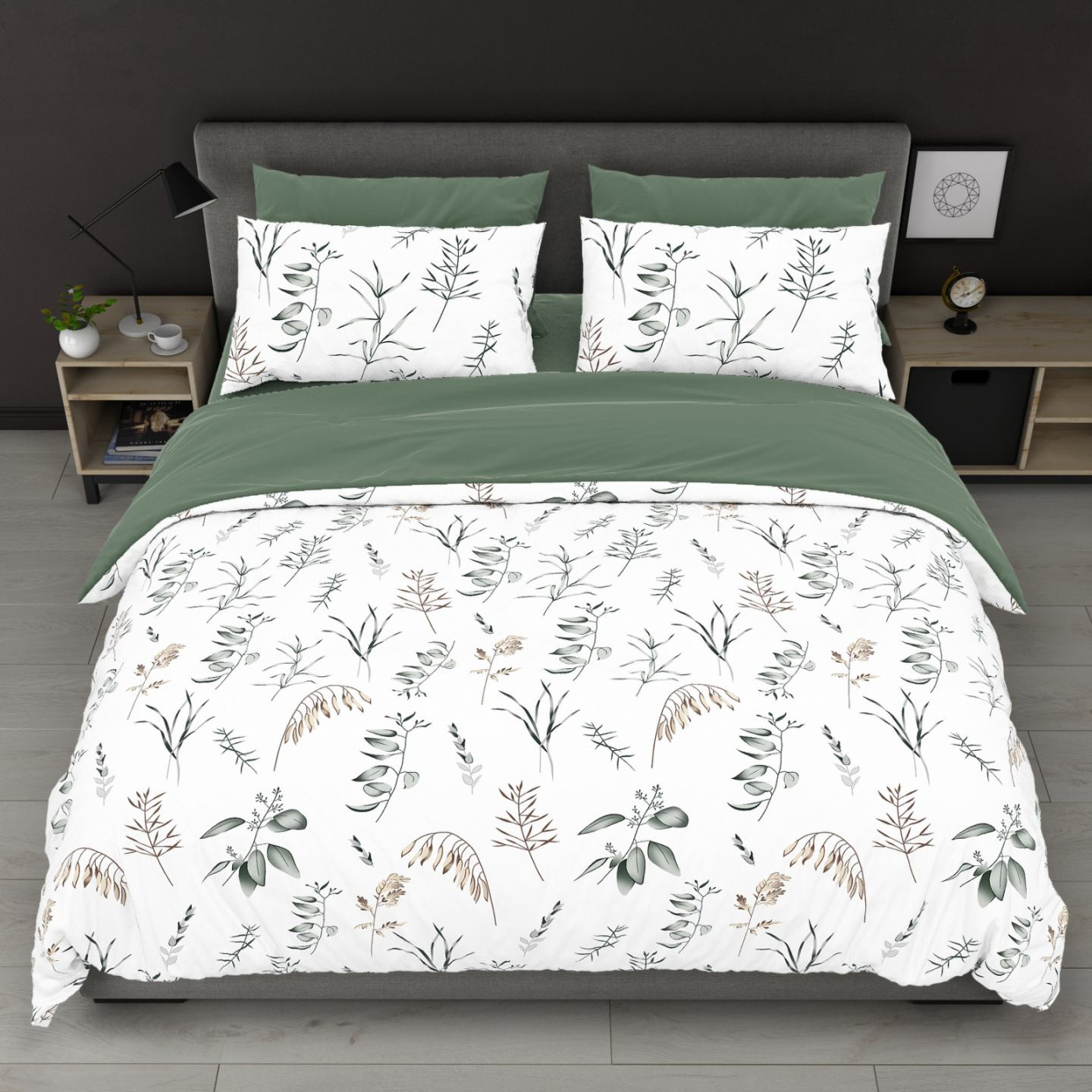 Ткань для постельного белья Бязь "Gold" Lux GL8301 (A+B) - (50м+50м)