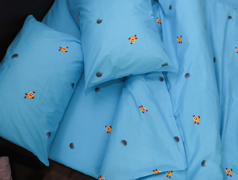 Полуторный набор постельного белья 150*220 из Бязи "Gold" №614970 Черешенка™