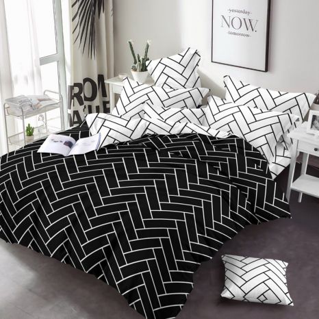 Евро макси набор постельного белья 200*220 из Бязи "Gold" №158156AB Черешенка™