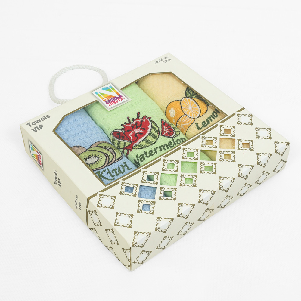 Набор кухонных полотенец Nilteks Fruit 40*60 (3 шт)