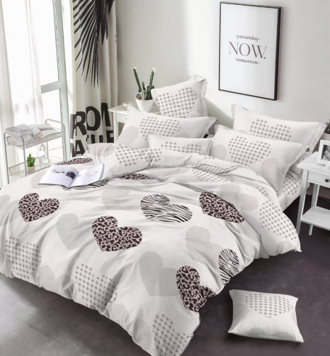 Тканина для постільної білизни Бязь "Gold" Lux GL1730