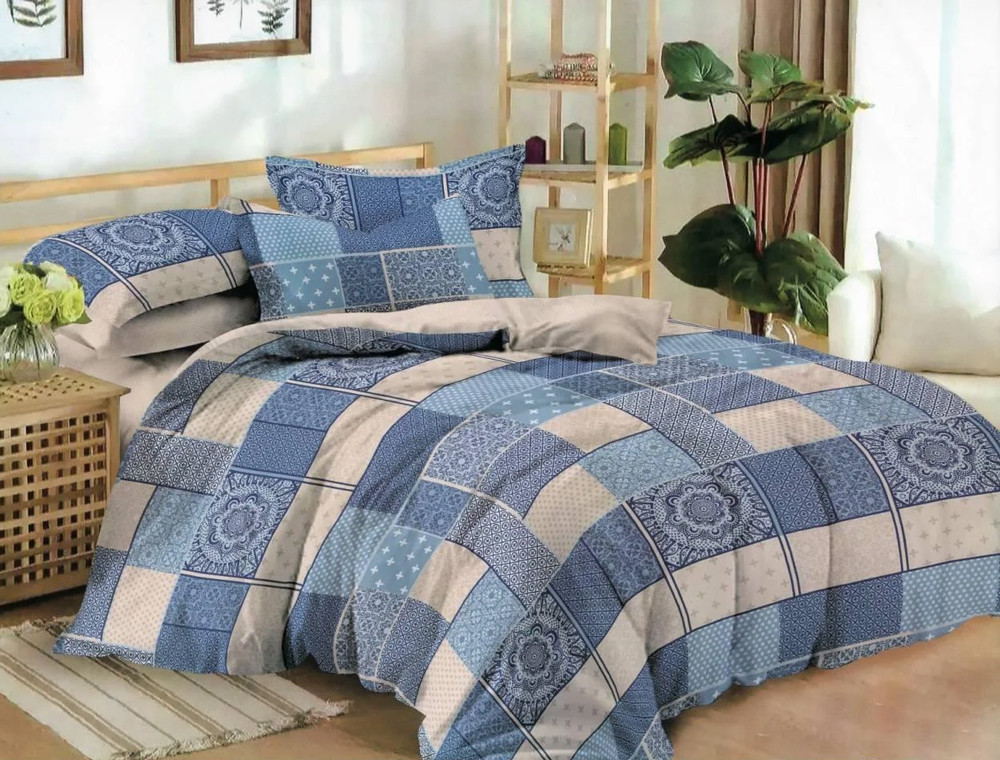 Сімейний набір постільної білизни із Сатину №011 Черешенка™