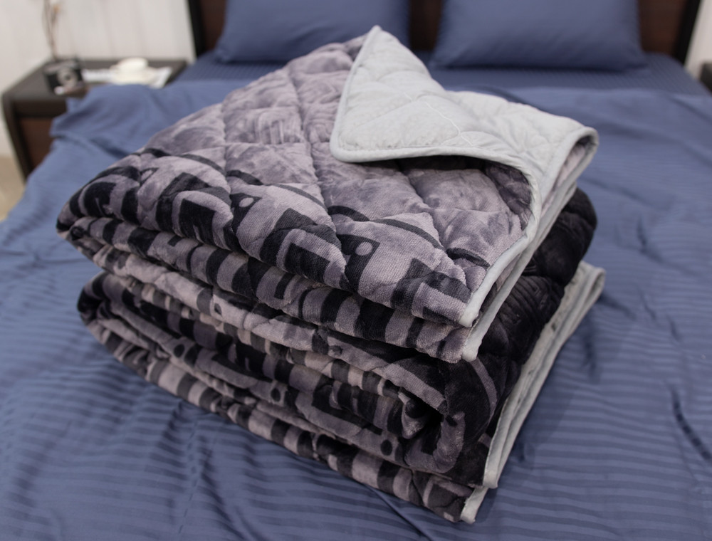 Євро-максі флісове стьобане покривало №55032