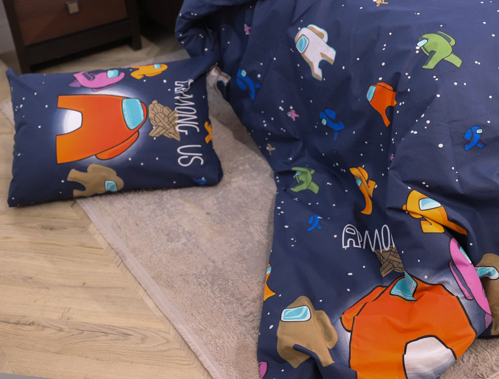 Полуторный набор постельного белья 150*220 из Бязи "Gold" №615184 Черешенка™