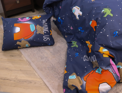 Полуторный набор постельного белья 150*220 из Бязи "Gold" №615184 Черешенка™