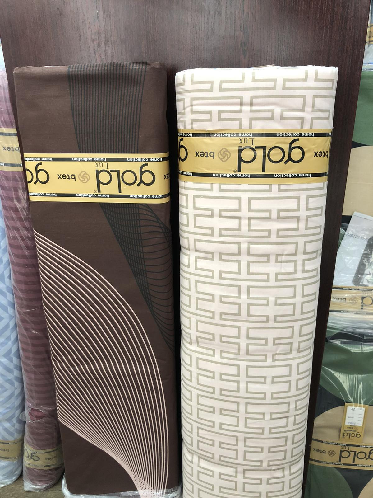 Тканина для постільної білизни Бязь "Gold" Lux GL5089 (A+B) - (50м+50м)