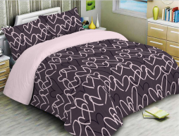 Тканина для постільної білизни Бязь "Gold" Lux GL1352 (A+B) - (50м+50м)