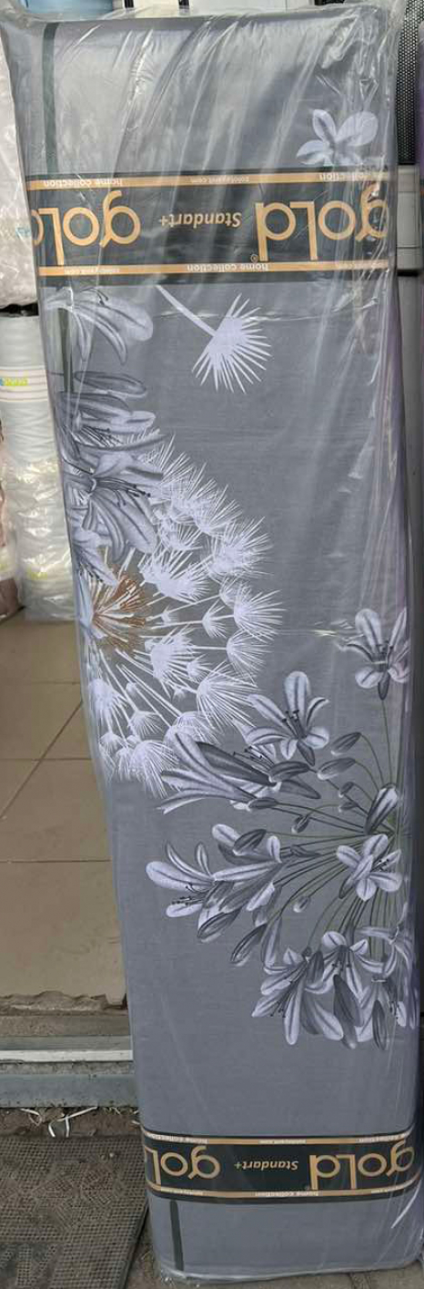 Тканина для постільної білизни Бязь "Gold" Lux GL17140grey