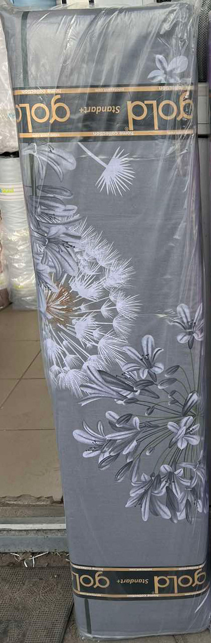 Тканина для постільної білизни Бязь "Gold" Lux GL17140grey
