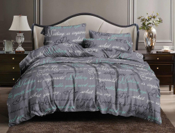 Двоспальний набір постільної білизни 180*220 із полікотону №2013015 Черешенька™