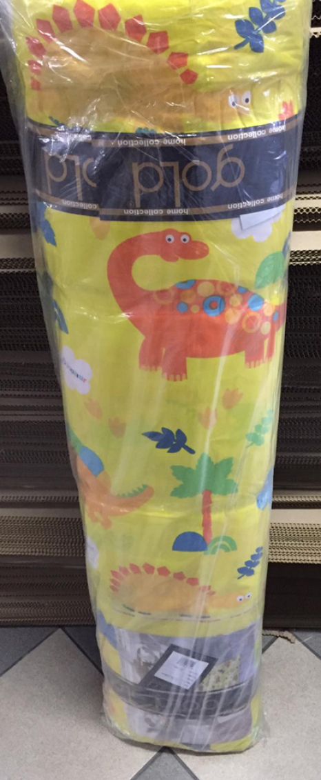 Ткань для постельного белья Бязь "Gold" Lux детская "Юрский период" GLB234