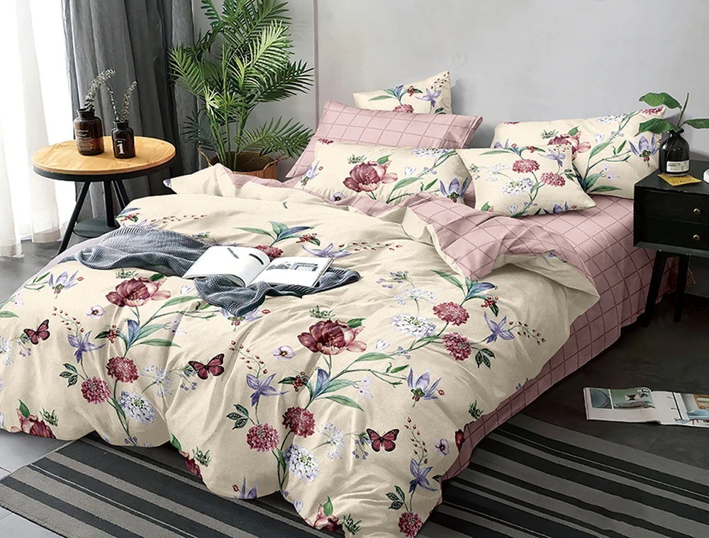 Тканина для постільної білизни Ранфорс R-Y5D2087 (A+B) - (60м+60м)