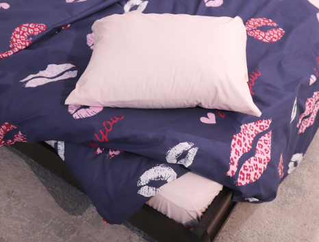 Євро-максі набір постільної білизни 200*220 із Бязі "Gold" №151245AB Черешенка™