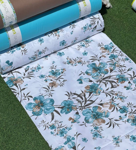 Тканина для постільної білизни Ранфорс R-11-45turquoise (30м)