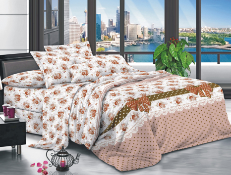 Тканина для постільної білизни Поліестер 75 PL4982-10 (60м)