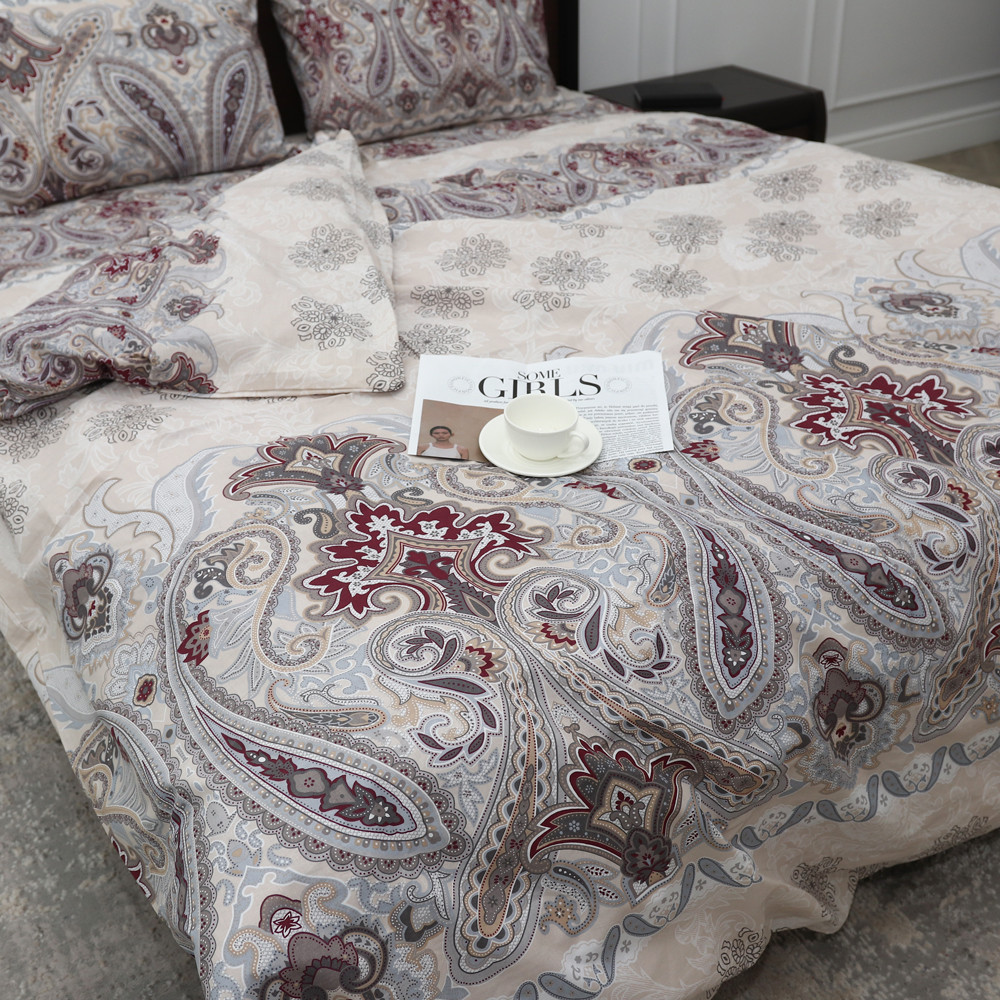 Сімейний набір постільної білизни із Бязі "Gold" №157035 Черешенка™