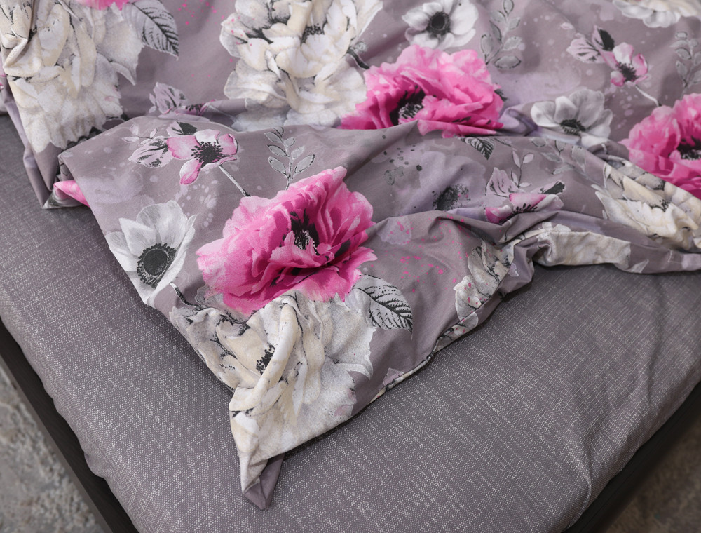 Двоспальний набір постільної білизни 180*220 із Бязі "Gold" №157785AB Черешенка™