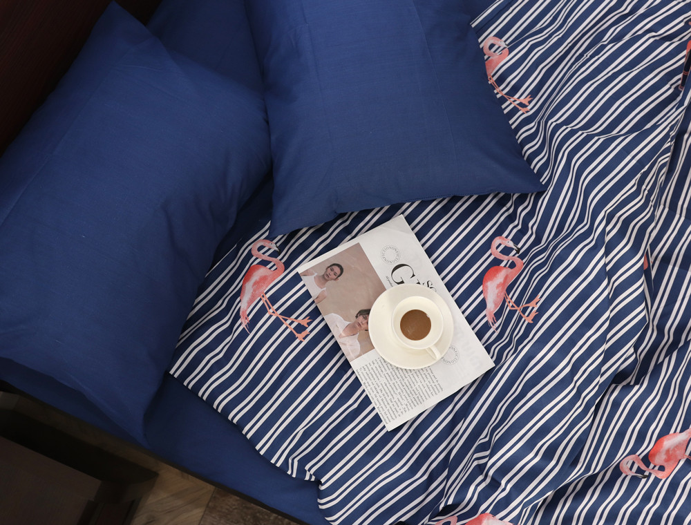 Полуторный набор постельного белья 150*220 из Бязи "Gold" №151554AB Черешенка™